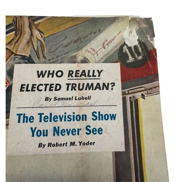 Saturday Evening Post Magazine January 22 1949 Engagement Ring - George Hughes - Picture 4 of 10